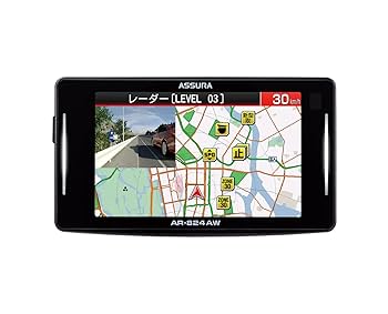 セルスター ASSURA GPSレーダー探知機 AR-7 CELLSTAR セルスター AR-7 ASSURA GPSレーダー探知機 レーザー式